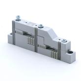 4 Stück (1 VPE) Sammelschinenhalter  Neu OVP
