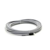 M8 female 0° A-cod. with cable  