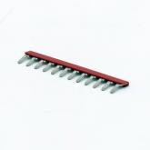 Isolierter Verbindungskamm (VPE 10 St.) IVB WK 2,5-K-12 ROT Neu OVP