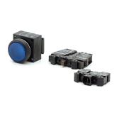 2 Pieces push-button blue 3SB3247-0AA51 New FS