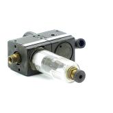 Pressure control valve and filter NL2-FLS-G014-PNB-HO-05,00; NL2-RGS-G014-GAN-100-SS Used