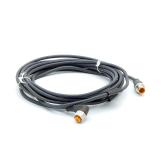 2 Pieces Connecting line 5 M RST 4-RKWT/LED P 4-225/5 M New