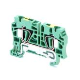 100x Weidmüller PE terminal ZPE 4 New FS