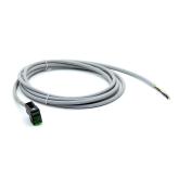 Ventilstecker MSUD C-8mm mit Kabel PUR-JZ 3x0,75 grey UL,CSA + drag chain 3m Neu OVP