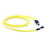 Y-distributor M12 male / M8 female straight  New FS