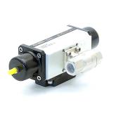 Pneumatic actuator with ball valve  Used