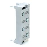 Connection module for digital and analog electronic modules  
