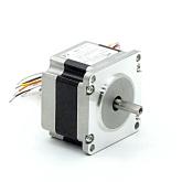NEMA23 2-phase stepper motor 1.8° 0.39Nm Strands: 8 3.0A 2 shaft ends: 6.35mm  New FS