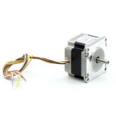 NEMA23 2-phase stepper motor 0.9° 0.44Nm Strands: 8 2.0A Front shaft: 6.35mm  New FS