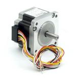 NEMA24 2-Phasen-Schrittmotor 1.8° 0.85Nm Litzen:8 3.0A 2-Wellenenden:8mm  Neu OVP