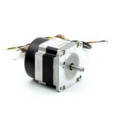 NEMA23 2-phase stepper motor 1.8° 0.39Nm Strands: 8 3.0A Front shaft: 6.35mm Encoder line driver  New FS