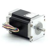 SIZE60 5-Phasen-Schrittmotor 0.72° 1.66Nm Litzen:10 2.8A 2-Wellenenden:8mm  Neu OVP