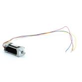 NEMA08 2-phase stepper motor 1.8° 0.032Nm Strands: 4 0.5A Front shaft: 4mm  New FS
