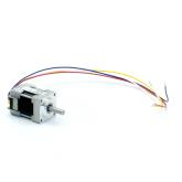 NEMA08 2-Phasen-Schrittmotor 1.8° 0.014Nm Litzen:4 0.5A Frontwelle:4mm  New FS
