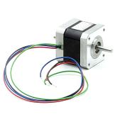 NEMA17 2-phase stepper motor 1.8° 0.5Nm Strands: 4 1.3A 2 shaft ends: 5mm  New FS