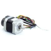 NEMA17 2-Phasen-Schrittmotor 1.8° 0.32Nm Litzen:6 1.2A Frontwelle:5mm Encoder Line Driver  Neu OVP