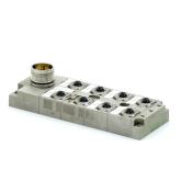 EOL - MVP-Metall, 8xM12, 5pol, Steck. M23 19pol.  Gebraucht
