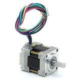 NEMA11 5-Phasen-Schrittmotor 0.72° ?Nm Litzen:5 0.8A Frontwelle:?mm  Neu OVP