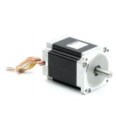 NEMA34 2-Phasen-Schrittmotor 1.8° 5.4Nm Litzen:8 4.5A Frontwelle:14mm  Neu OVP