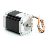 NEMA23 2-Phasen-Schrittmotor 1.8° 1.35Nm Litzen:8 2.3A Frontwelle:6.35mm  Neu OVP
