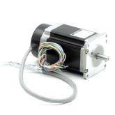 SIZE60 5-Phasen-Schrittmotor 0.72° 1.66Nm Litzen:10 1.4A Frontwelle:8mm Encoder Line Driver  Neu OVP