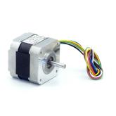 NEMA17 2-Phasen-Schrittmotor 1.8° 0.26Nm Litzen:6 1.2A Frontwelle:5mm  Neu OVP