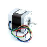 NEMA17 2-Phasen-Schrittmotor 1.8° 0.5Nm Litzen:4 0.85A Frontwelle:5mm  Neu OVP
