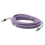 Profibus Cable M12 St. 0° / M12 Bu. 0° B-cod.