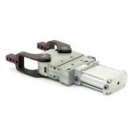 Pneumatic clamp 2x90 °