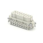 Socket contact insert Han 16A-F 