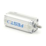 Pneumatic cylinder ADVU-32-80-A-P-A