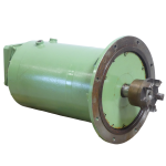 Water-cooled three-phase motor