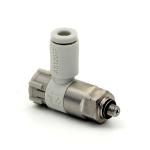 Throttle check valve