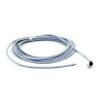 M8 female 90° A-cod. with cable