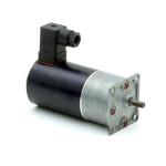 Electric motor with gearbox