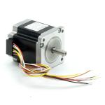 NEMA24 2-Phasen-Schrittmotor 1.8° 1.75Nm Litzen:8 3.0A 2-Wellenenden:8mm  