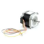 NEMA24 2-phase stepper motor 1.8° 1.35Nm Strands: 8 3.0A 2 shaft ends: 8mm  