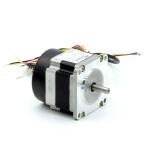 NEMA23 2-Phasen-Schrittmotor 1.8° 0.39Nm Litzen:8 3.0A Frontwelle:6.35mm Encoder Line Driver  