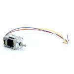 NEMA08 2-Phasen-Schrittmotor 1.8° 0.014Nm Litzen:4 0.5A Frontwelle:4mm  