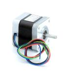 NEMA17 2-Phasen-Schrittmotor 1.8° 0.5Nm Litzen:4 0.85A Frontwelle:5mm  