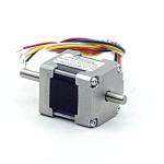 NEMA11 2-Phasen-Schrittmotor 1.8° 0.078Nm Litzen:4 0.7A 2-Wellenenden:5mm  