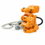 Robot with controller and panel IRB 140 