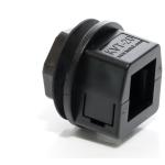 Cable gland divisible with locknut 1 packaging unit (10 pcs.)  