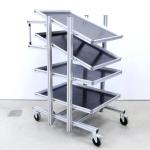 Material trolley logistics 