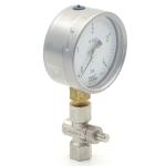 Bourdon tube pressure gauge  
