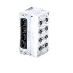 Anschlussblock CPX-M-AB-8-M12X2-5POL inkl. Verkettungsblock