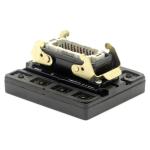 Multiple-blade connector