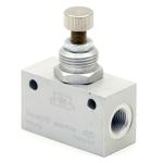 throttle check valve