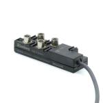 3 Stück Actuator-Sensor-Box ASBM 4/LED 3-ESD 