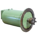 Water-cooled three-phase motor
